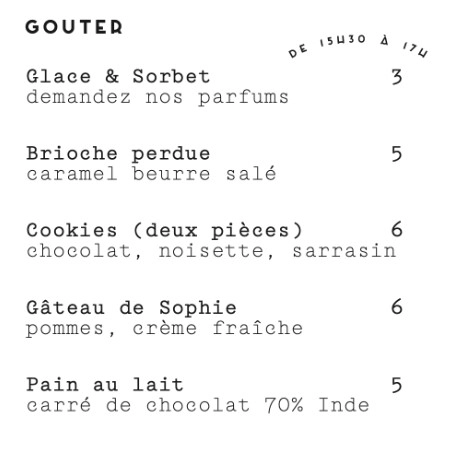 GAMIN France – GOUTER DE 15€430 A 17€4